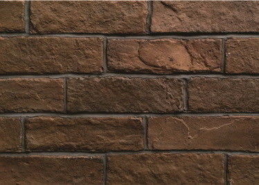 Wall Facing Bricks Exterior Wall Tiles Heat Resistant 4mm Thickness